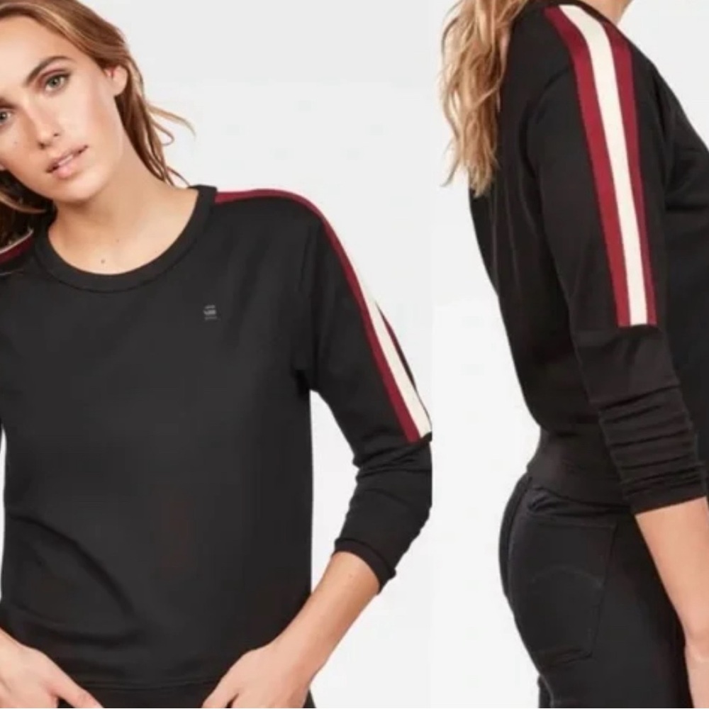 G STAR RAW Bluza NOSTELLE STRIPE Matching Set